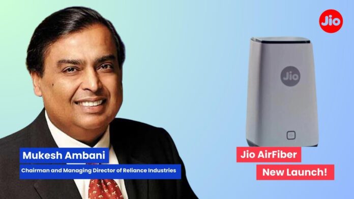 Jio AirFiber Launched